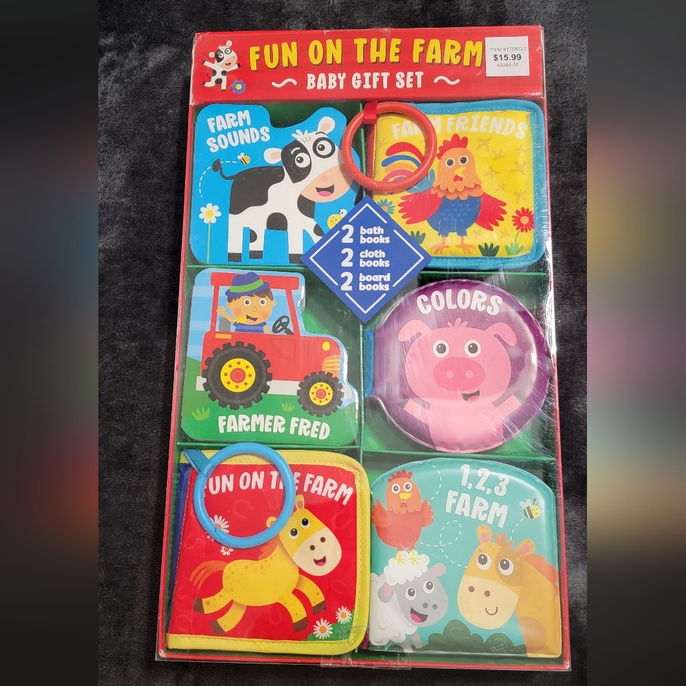 Baby book gift set